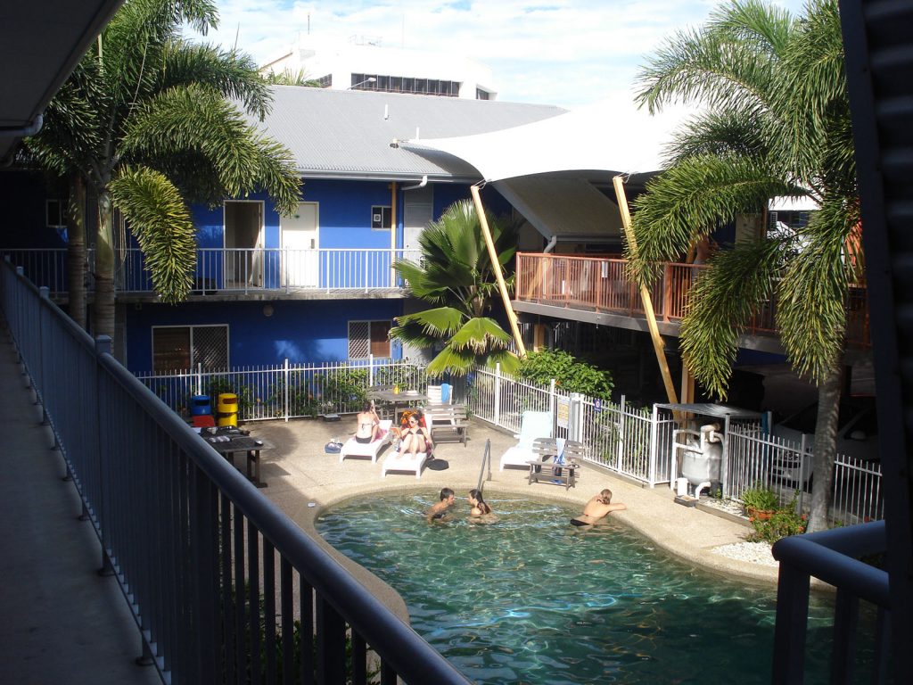 Bounce Hostel in Cairns. Leaving for my second solo adventure