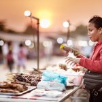 Siem Reap food market