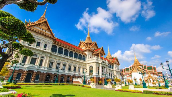 The Royal Grand Palace in Bangkok, Thailand. Getting scammed in Bangkok