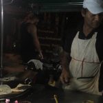 Pancakes maker at Koh Tao, Thailand. Another Koh Tao pub crawl
