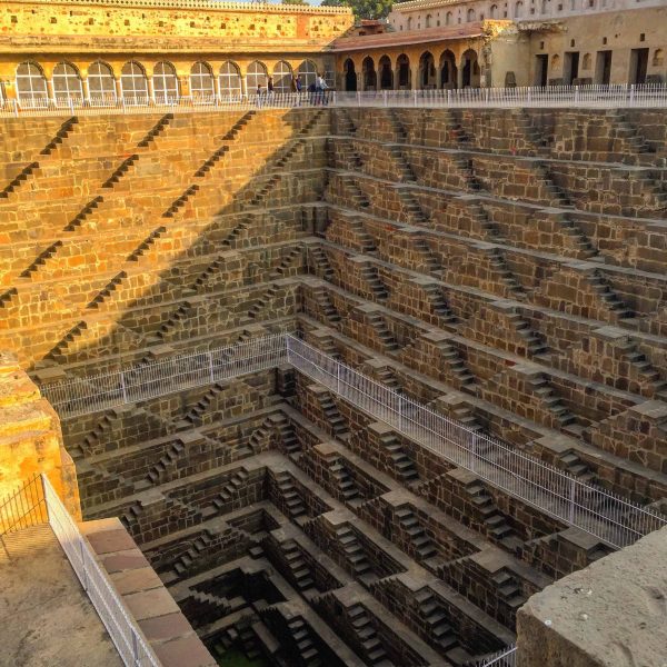 Chand Baori water well in India. The worst part about India