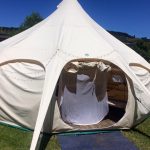Glamping tent in NZ. Starting the kiwi experience