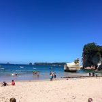 Cathedral cove in NZ. Starting the kiwi experience