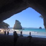 Cathedral cove in NZ. Starting the kiwi experience