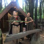Maori tribesmen in NZ. The Tamaki Maori Village stay