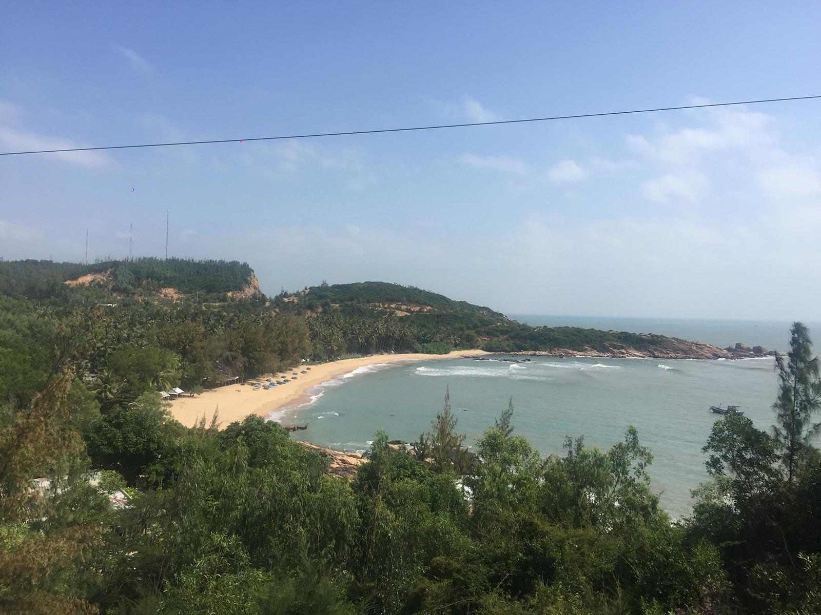 A beach in Da Lat, Vietnam. Full guide & itinerary for Vietnam