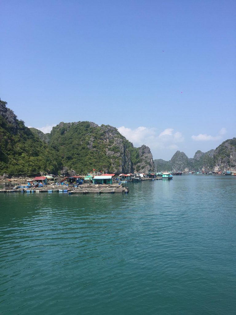 Houseboats in Ha Long Bay, Vietnam. Everyone's worst travel nightmare happened today