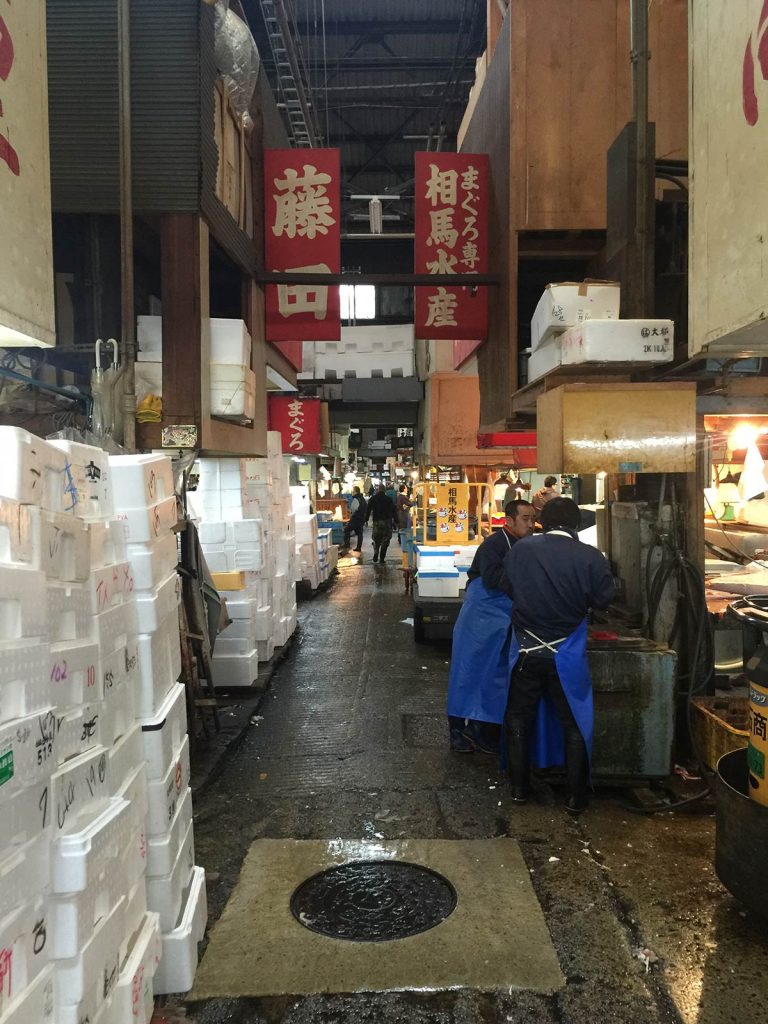 Seafood market in Tokyo, Japan. 3 Weeks in Japan