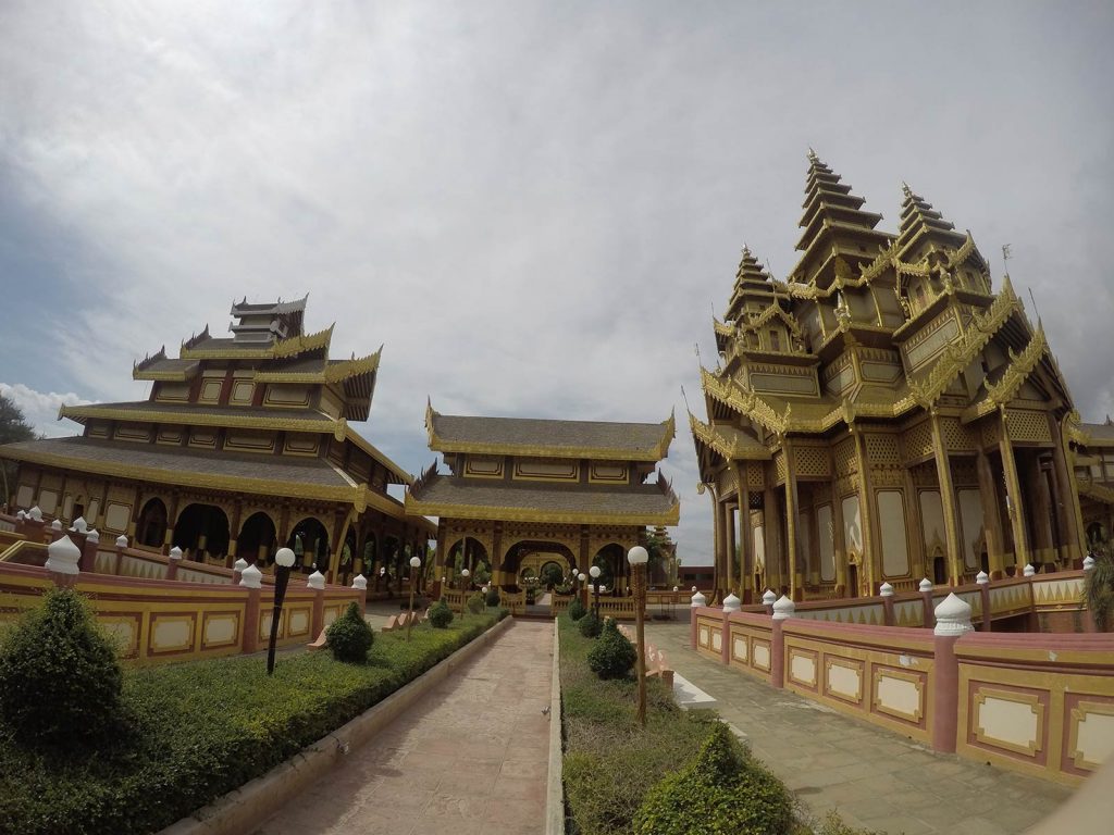 Temple in Nyaungshwe, Myanmar. Trains, temples & Bagan, The highlights of Myanmar