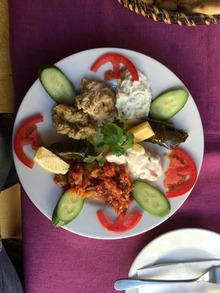 Local dish in Istanbul, Turkey. Being asked to strip in Istanbul