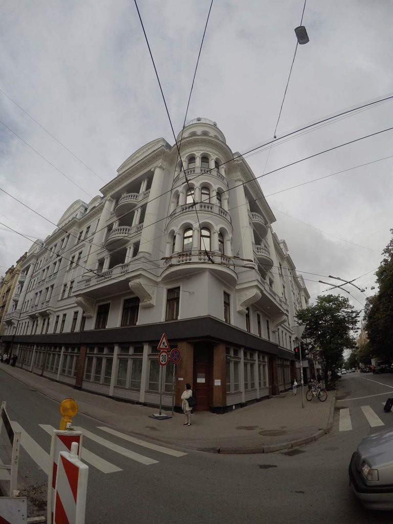 Old residential building in Riga, Latvia. My Eastern European trip summed up in photos