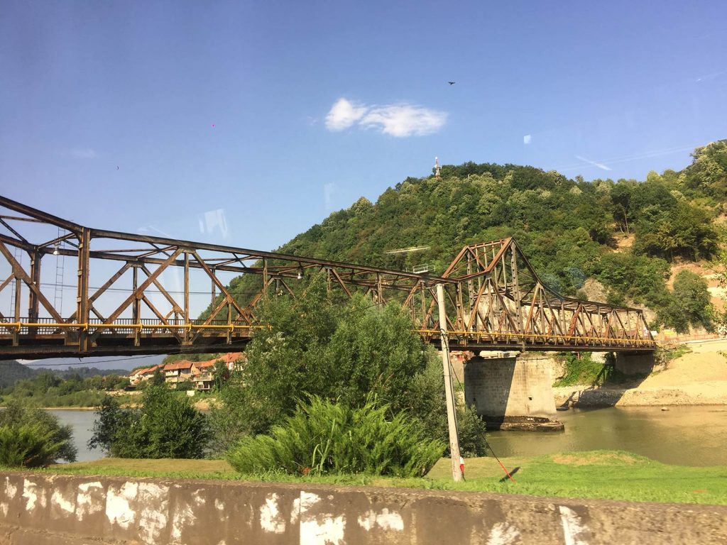 Iron bridge in Saravejo, Bosnia & Herzegovina. My Balkans trip summed up in photos
