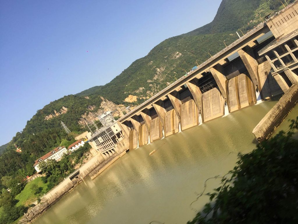 Dam in Saravejo, Bosnia & Herzegovina. My Balkans trip summed up in photos