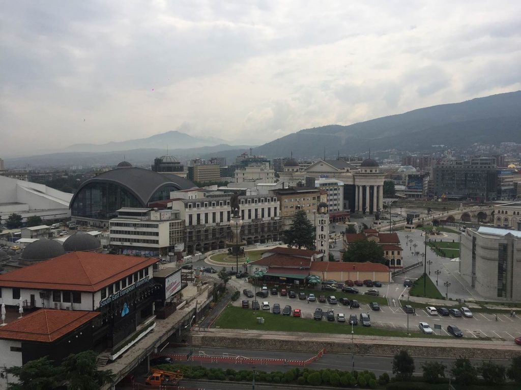 The city in Skojpe, Northern Macedonia. My Balkans trip summed up in photos