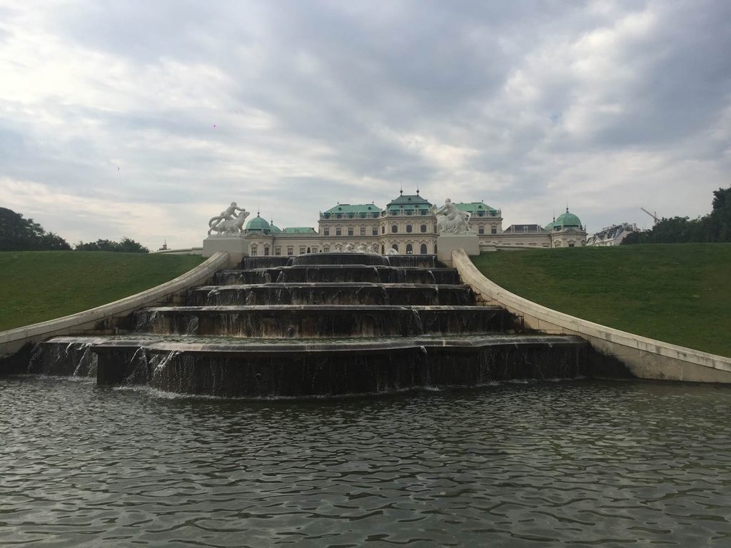 Palace near lake in Vienna, Austria. My Eastern European trip summed up in photos