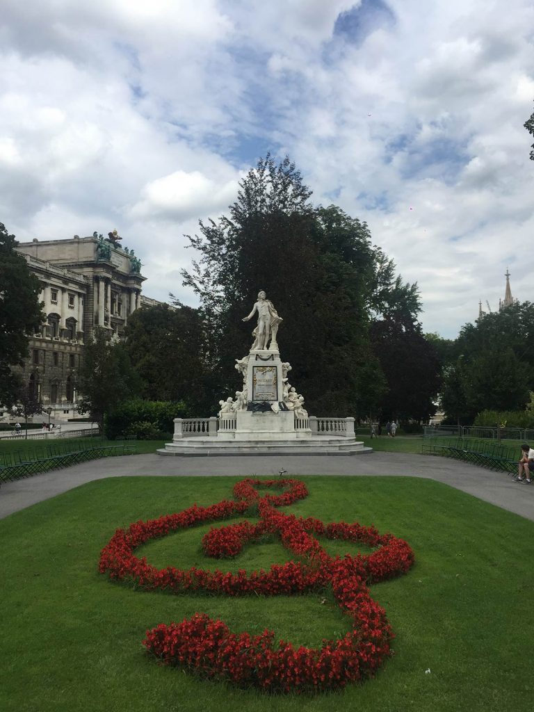 Monument in Vienna, Austria. My Eastern European trip summed up in photos