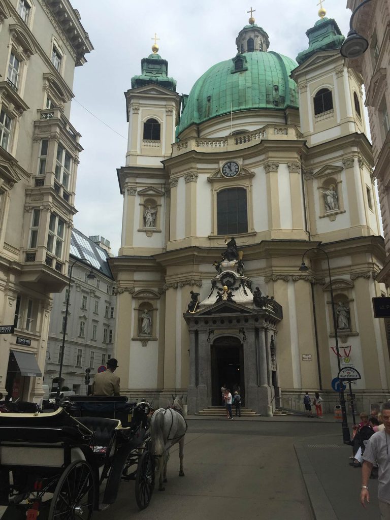 Church in Vienna, Austria. My Eastern European trip summed up in photos