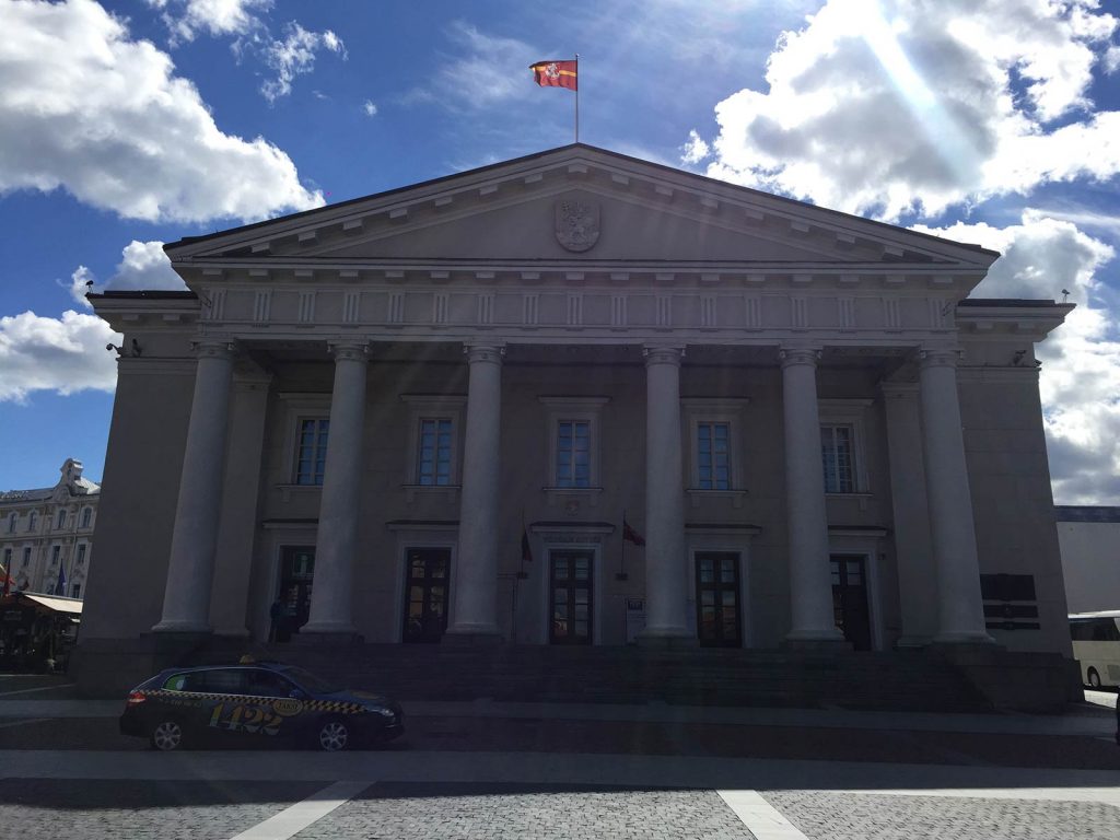 Government building in Vilnius, Lithuania. My Eastern European trip summed up in photos