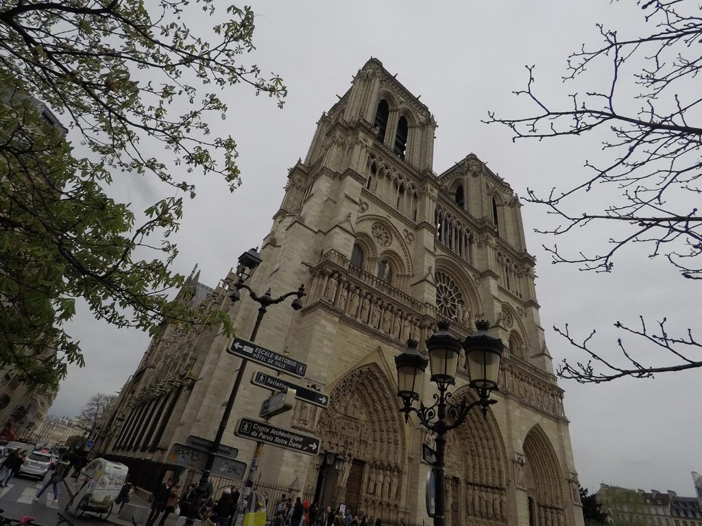 Notre Dame Cathedral in Paris, France. Cheltenham, Europe & Mum's 60th summed up in photos