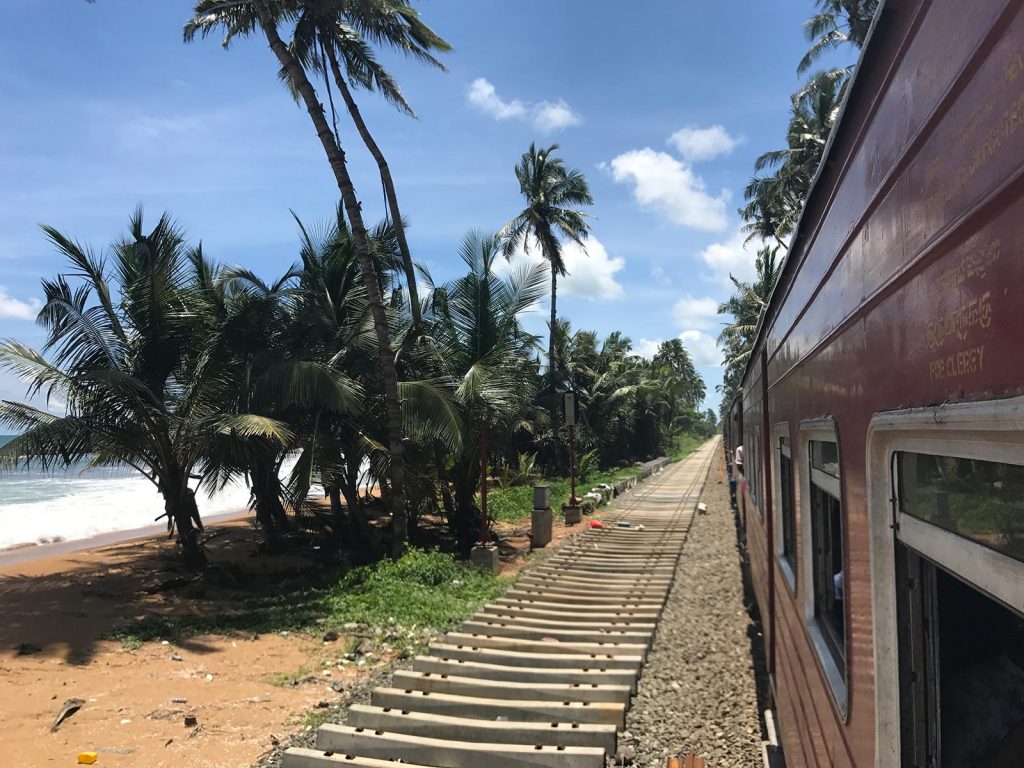 Train ride in Colombo, Sri Lanka. The Train Ride of a Lifetime pt3, Mirissa