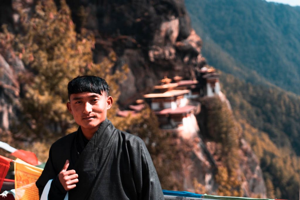 Local boy in Bhutan. The Tiger's Nest, Bhutan & Thailand
