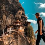 David Simpson and Paro Taktsang in Bhutan. The Tiger's Nest, Bhutan & Thailand