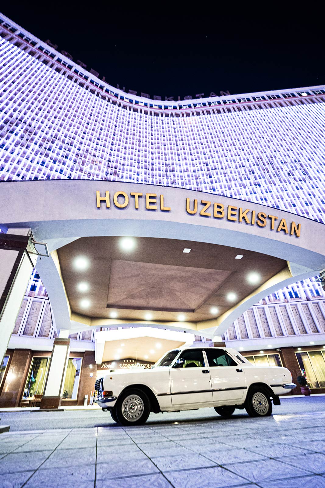 Hotel Uzbekistan in Tashkent, Uzbekistan. A day in stunning Samarkand