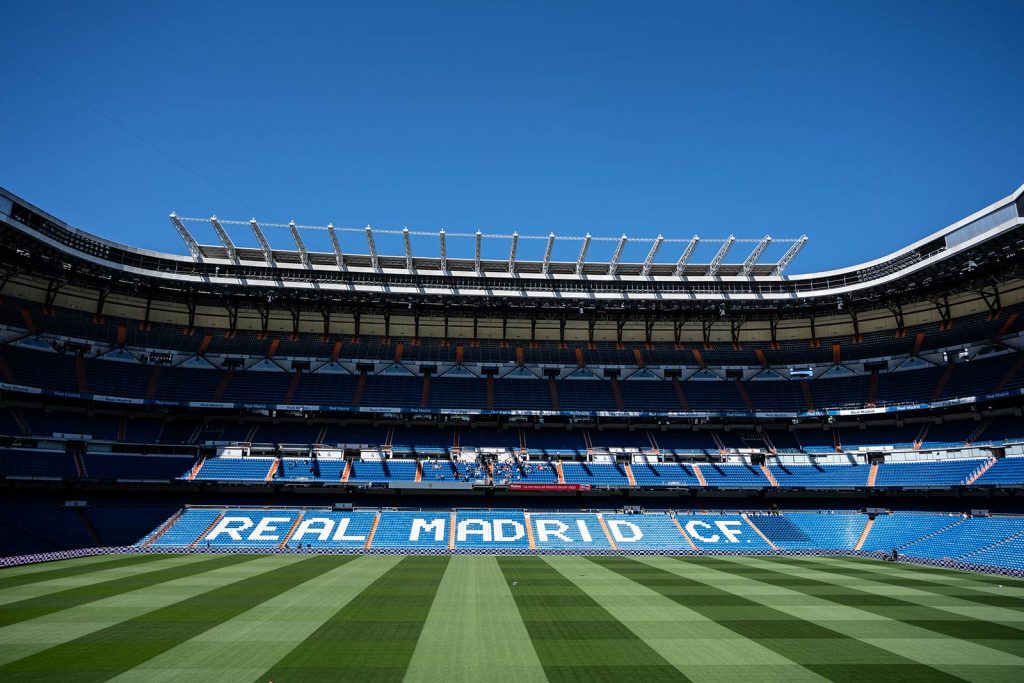 Santiago Bernabeu Stadium in Madrid, Spain. The West Africa series pt1, reflection post
