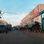 Fruit stalls in Niger. Another run in with airport security
