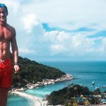 David Simpson in Nangyuan Island in Thailand. South East Asia Reflection Post