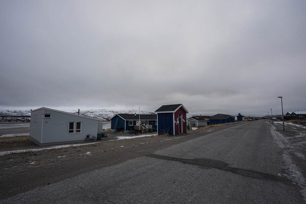 Low cloud cover in Kangerlussuaq, Greenland. Chasing the Northern Lights
