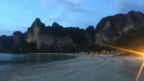 Railay Beach, Thailand. Krabi and 1200 steps to Tiger temple