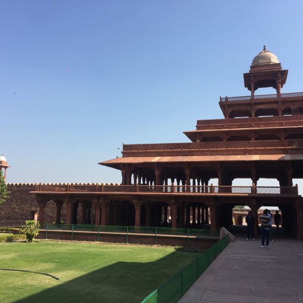 Fatehpur Sikri Fort in India. The worst part about India