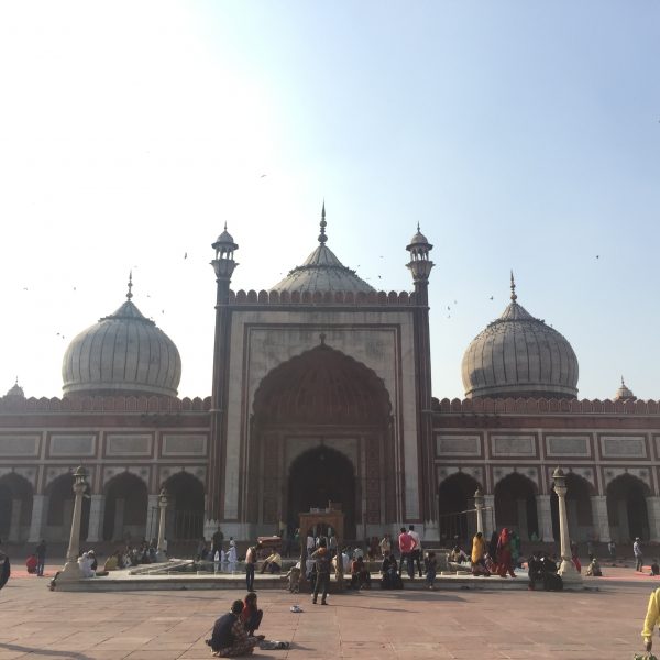 Jama Masjid in Delhi. A day in Delhi