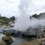 Largest geyser in NZ. Eating eggs and playing golf in Lake Taupo