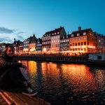 David Simpson at Nyhavn in Copenhagen, Denmark. A day in Copenhagen