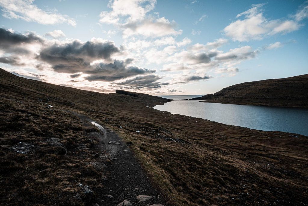 Rugged landscape in Faroe Islands. The Faroe Islands has me