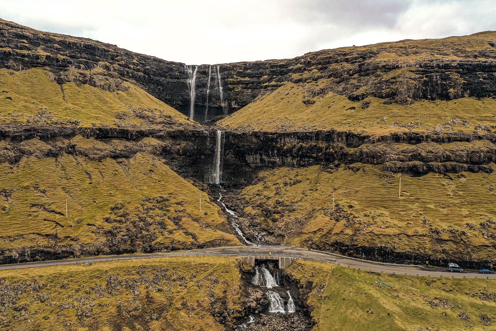 Rugged landscapes at Gjogv in Faroe Islands. Full guide & itinerary for the Faroe Islands