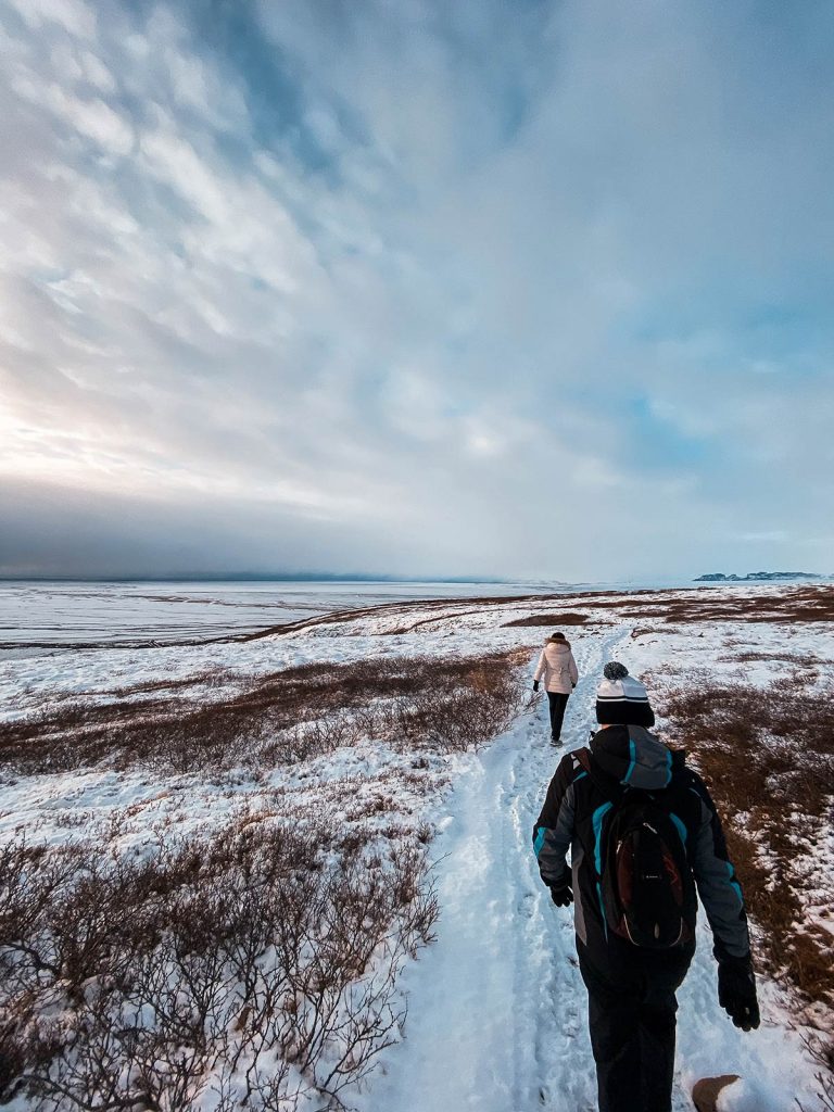 Hiking at Sjonarnipa in Iceland. The most impressive landscape ever?