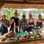 David Simpson and family attend a cooking class in Mauritius, Africa. Where to stay in Mauritius, the best resort in Mauritius