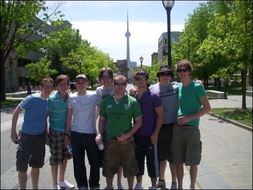 David Simpson and seven guys in Toronto. A week in Toronto