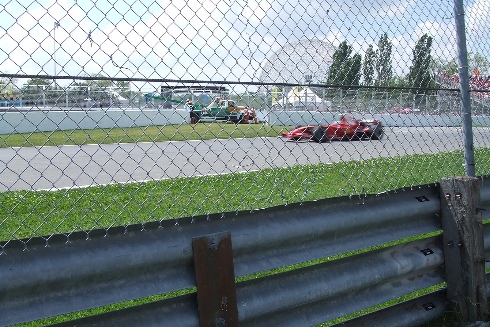 F1 race in Montreal. F1 in Montreal