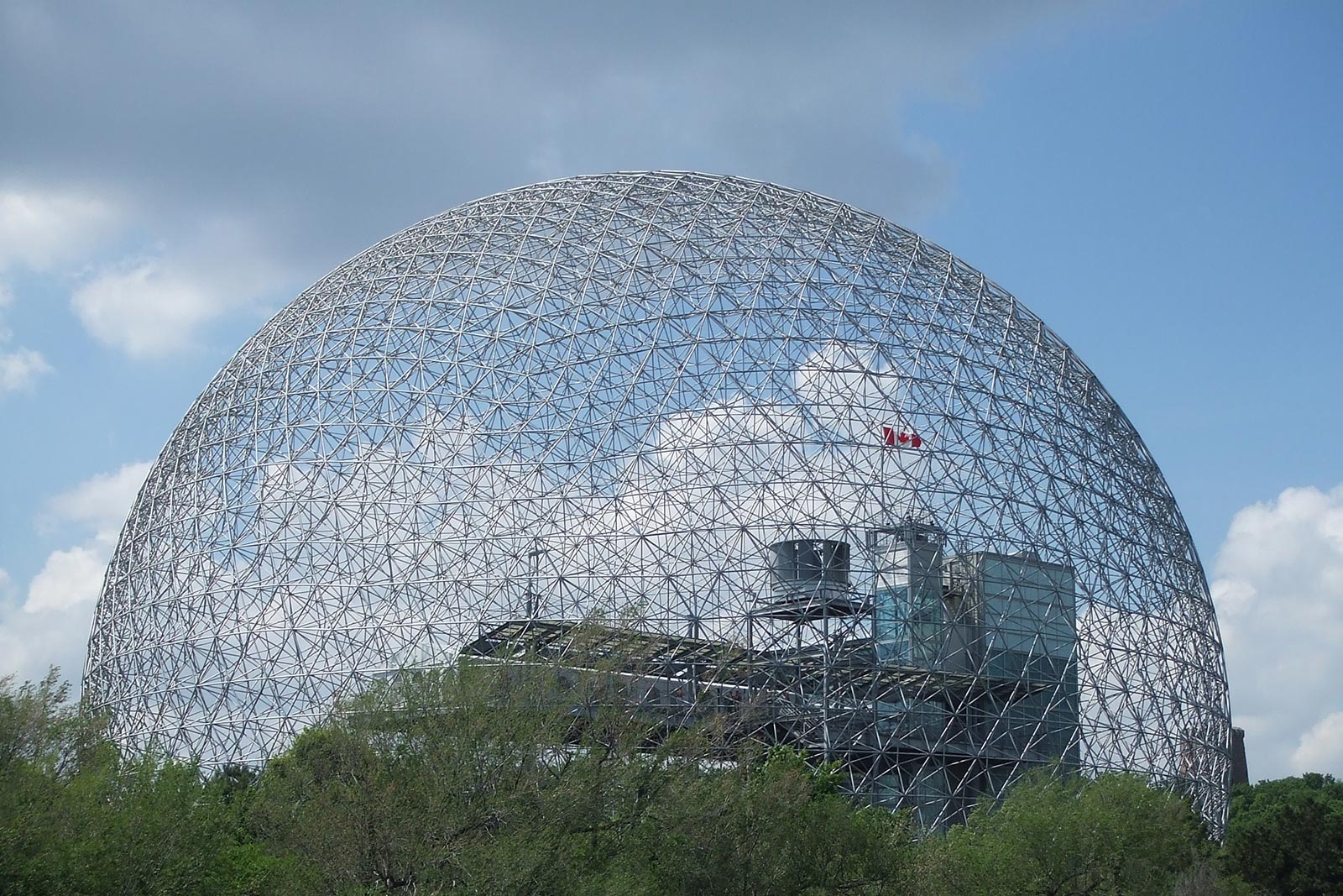 Montreal Biosphere. F1 in Montreal