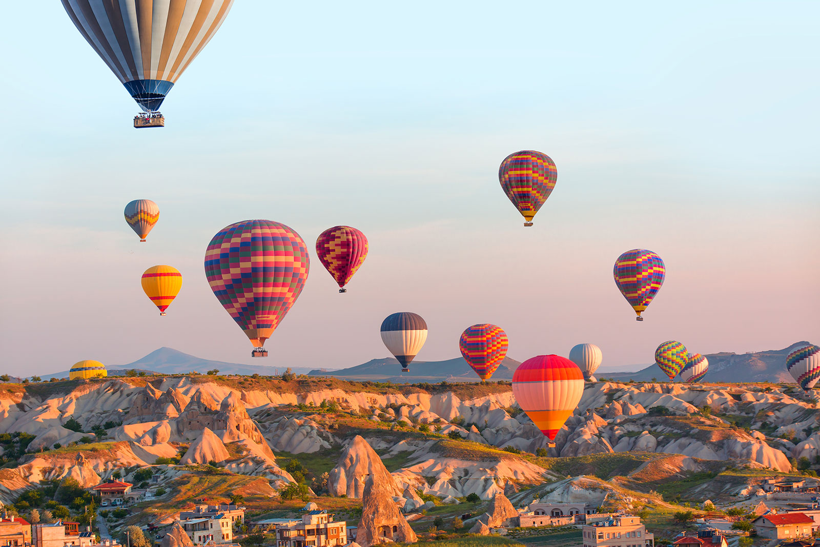 Hot air balloons in Cappadocia, Turkey. What for 2021…