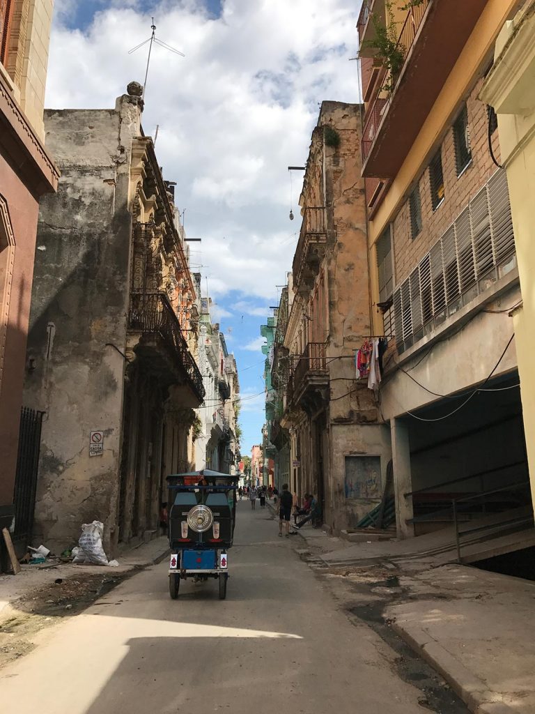Street in Havana, Cuba. Cigars, cars & cocktails in Cuba