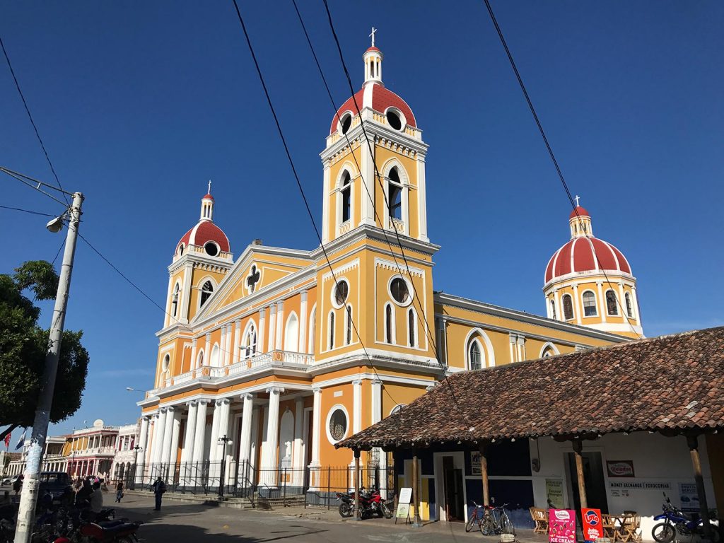 A church in Leon, Nicaragua. Volcano boarding in Leon, Nicaragua & full guide