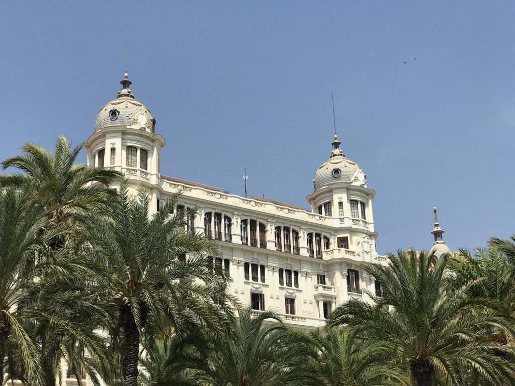 Government building in Alicante, Spain. Moldova - Romania - Alicante