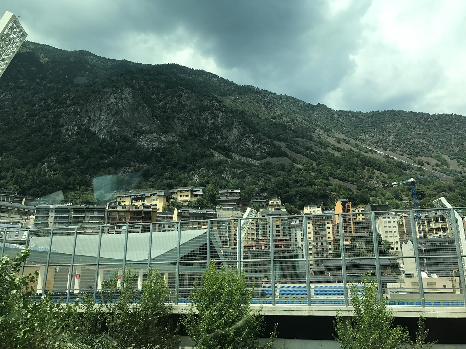 Mountains near Andorra la Vella, Andorra. Andorra, Barcelona & Malta