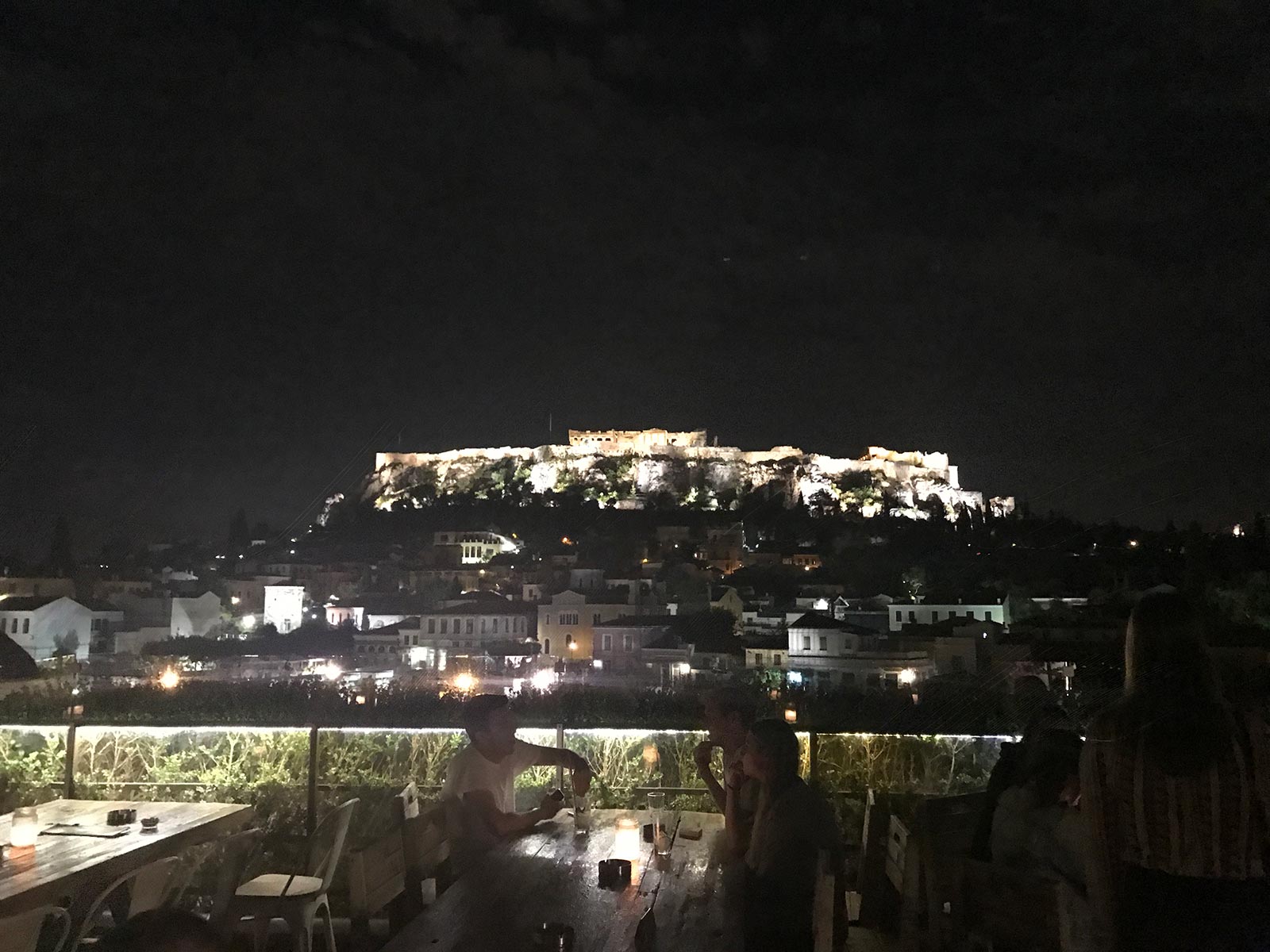 Acropolis at night in Athens, Greece. Athens has me