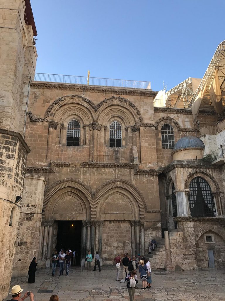 Church of the Holy Sepulchre in Jerusalem, Israel. My time in Jerusalem, a special city divided